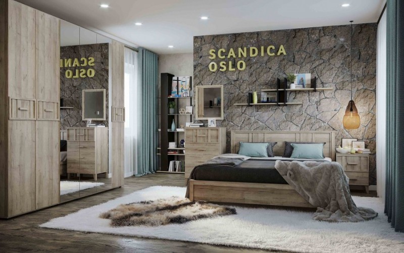 Модульная спальня Scandica Oslo